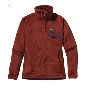 Patagonia Burgundy Re-Tool Snap-T Fleece Pullover